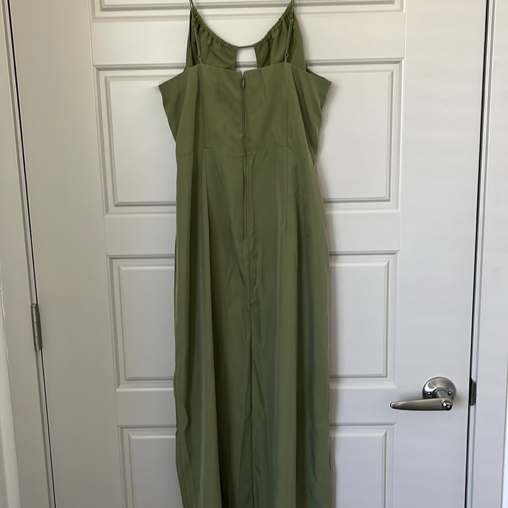 Abercrombie & Fitch keyhole halter midi dress - Picture 6 of 9